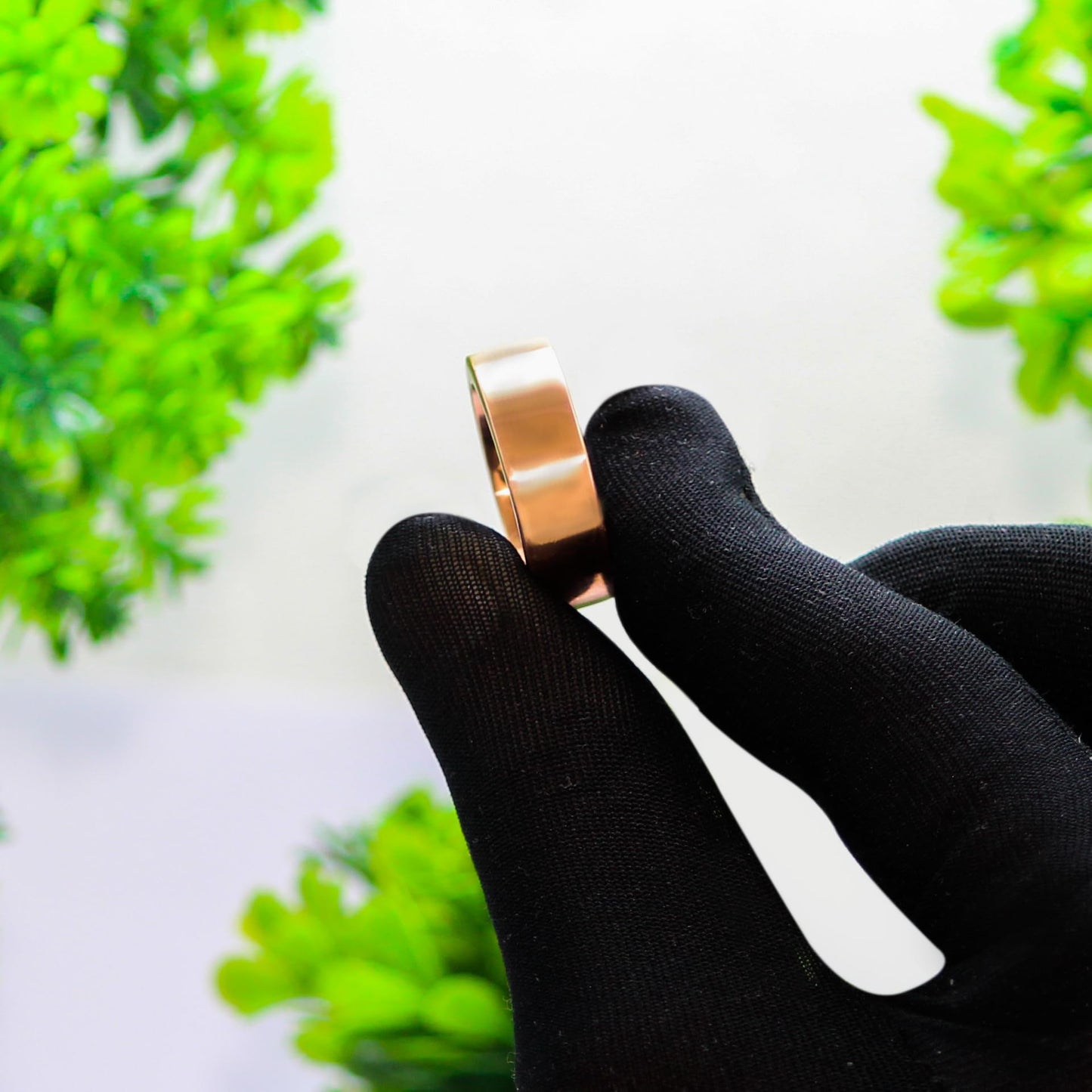 Krishnaa Jewels Pure Copper Handmade 2mm Heavy Thick Band Ring Ethnic Gift Jewelry for Men and Women (6)