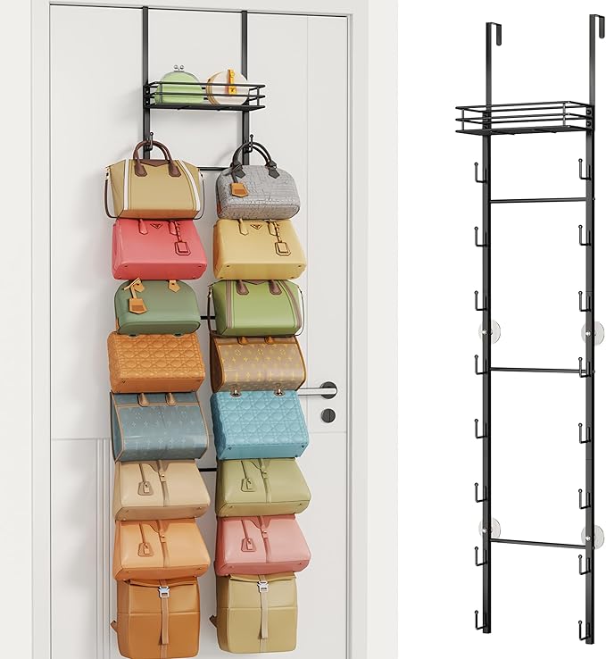HapiRm Over The Door Purse Organizer