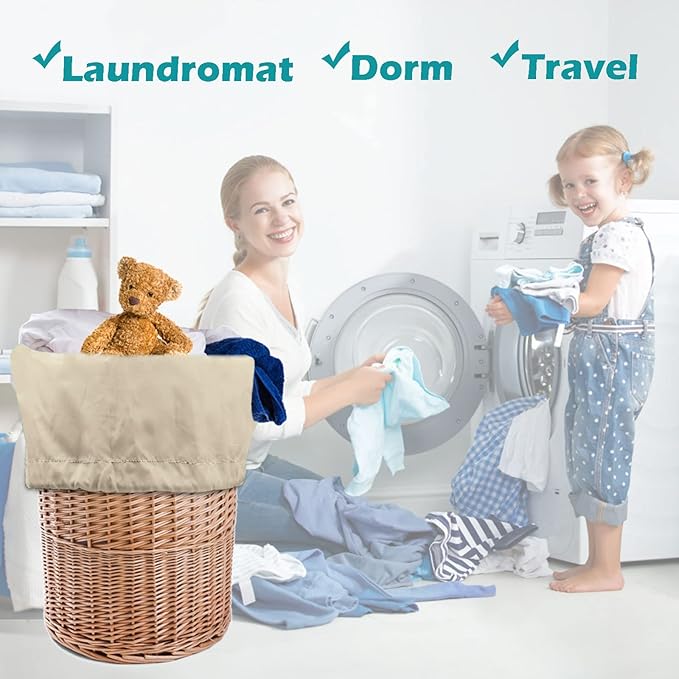 Heavy Duty Laundry Bag 2 Pack XL Nylon Laundry Bags