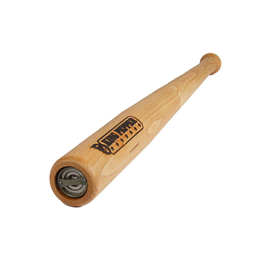 Cole & Mason King Pepper Mill, Wood, Brown, Baseball Bat Style Large Pepper Grinder, 70cm