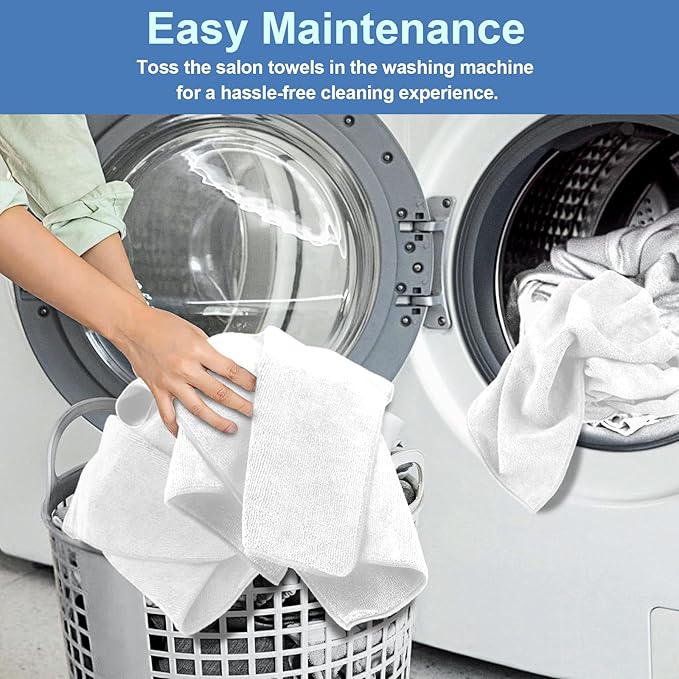 48 Pack Hand Towels Set