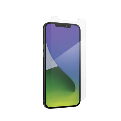 ZAGG Glass+ Screen Protector for iPhone 16e/ 14/13/ 13 Pro - 3X Shatter Protection, High Scratch Resistance, Oil-Resistant, Reinforced Edges, InvisibleShield, Easy Install