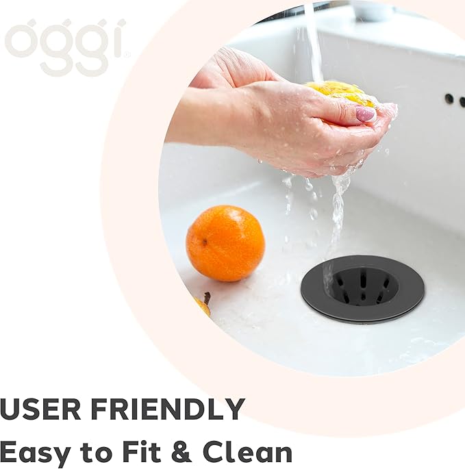 OGGI Silicone Sink Strainer- Great Kitchen Sink Strainer, Sink Drain Strainer