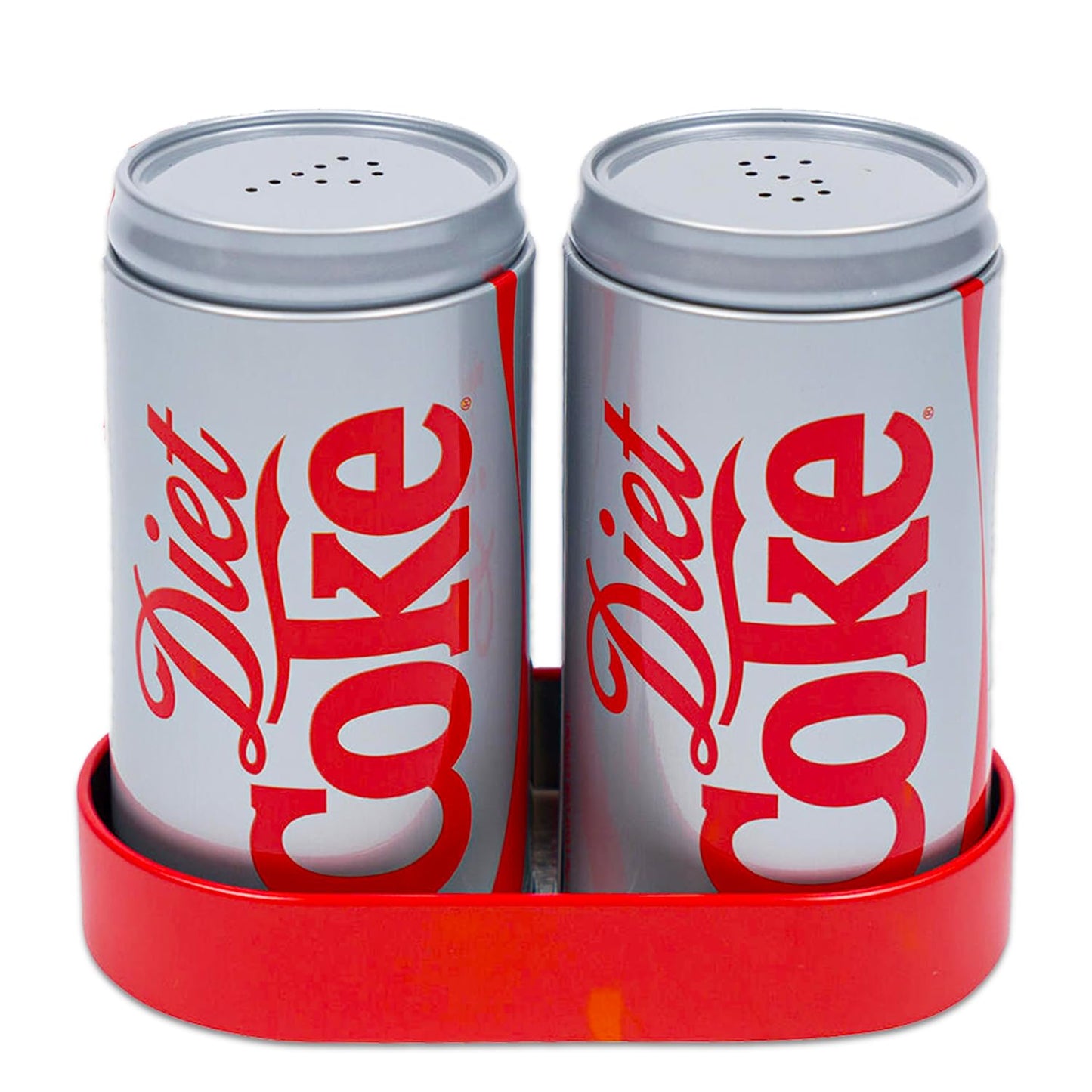 Diet Coke Salt and Pepper Shakers Set - Diet Coke Kitchen Accessories Bundle Collector Set Plus Bookmark | Diet Coke Collectibles