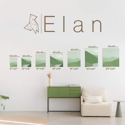 Elan Cotton Canvas Panels for Painting 40x50 CM, 6-Pack Acid-Free Art Canvases for Painting, Triple Primed Blank Canvases for Art, 40x50 Canvas Boards