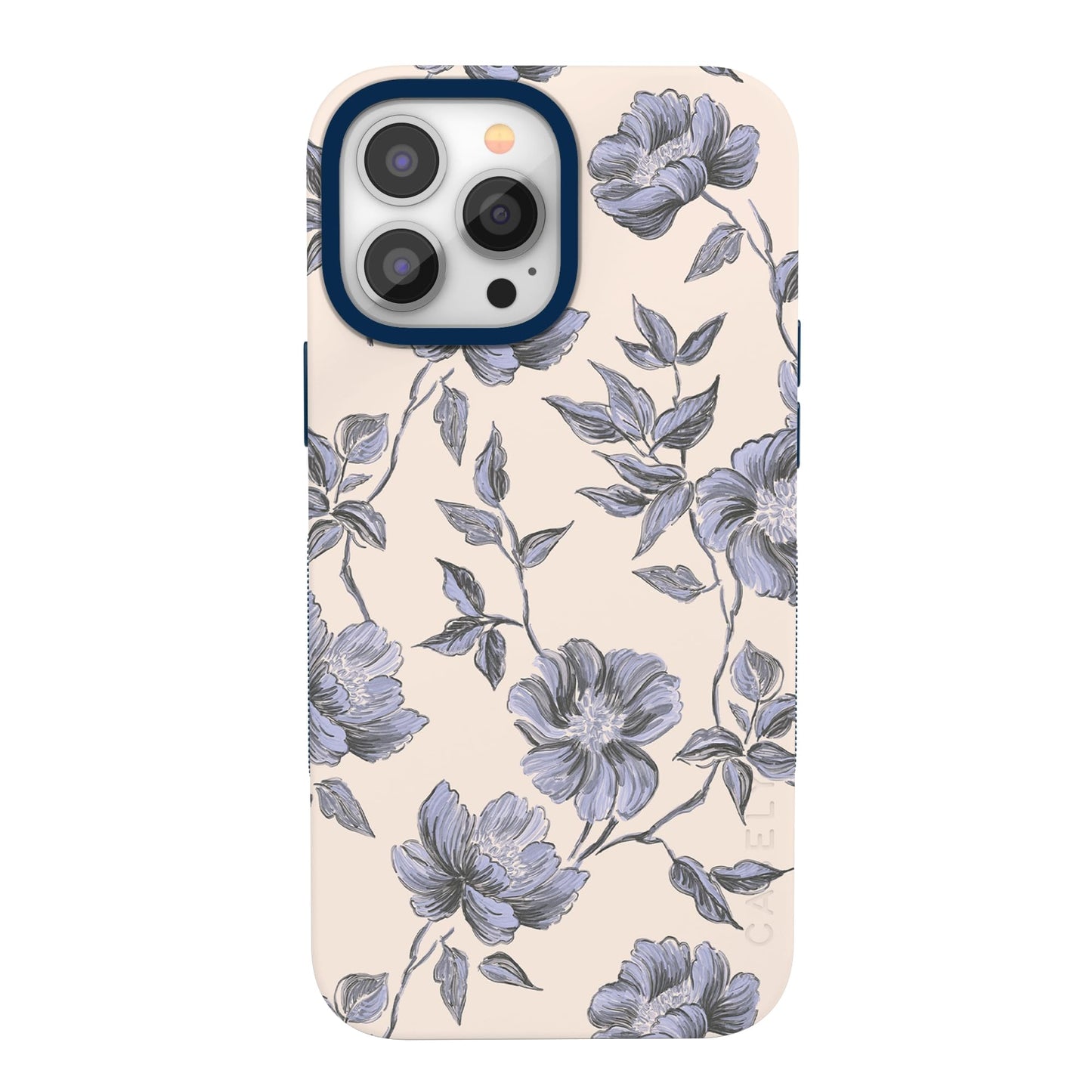 Casely iPhone 13 Pro Case | Compatible with MagSafe | Taupe on Nude | Solid Beige Aesthetic Cream Case
