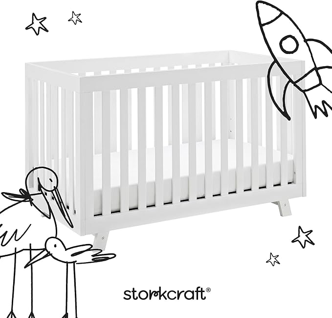 Storkcraft Beckett 3-in-1 Convertible Crib – GREENGUARD Gold Certified