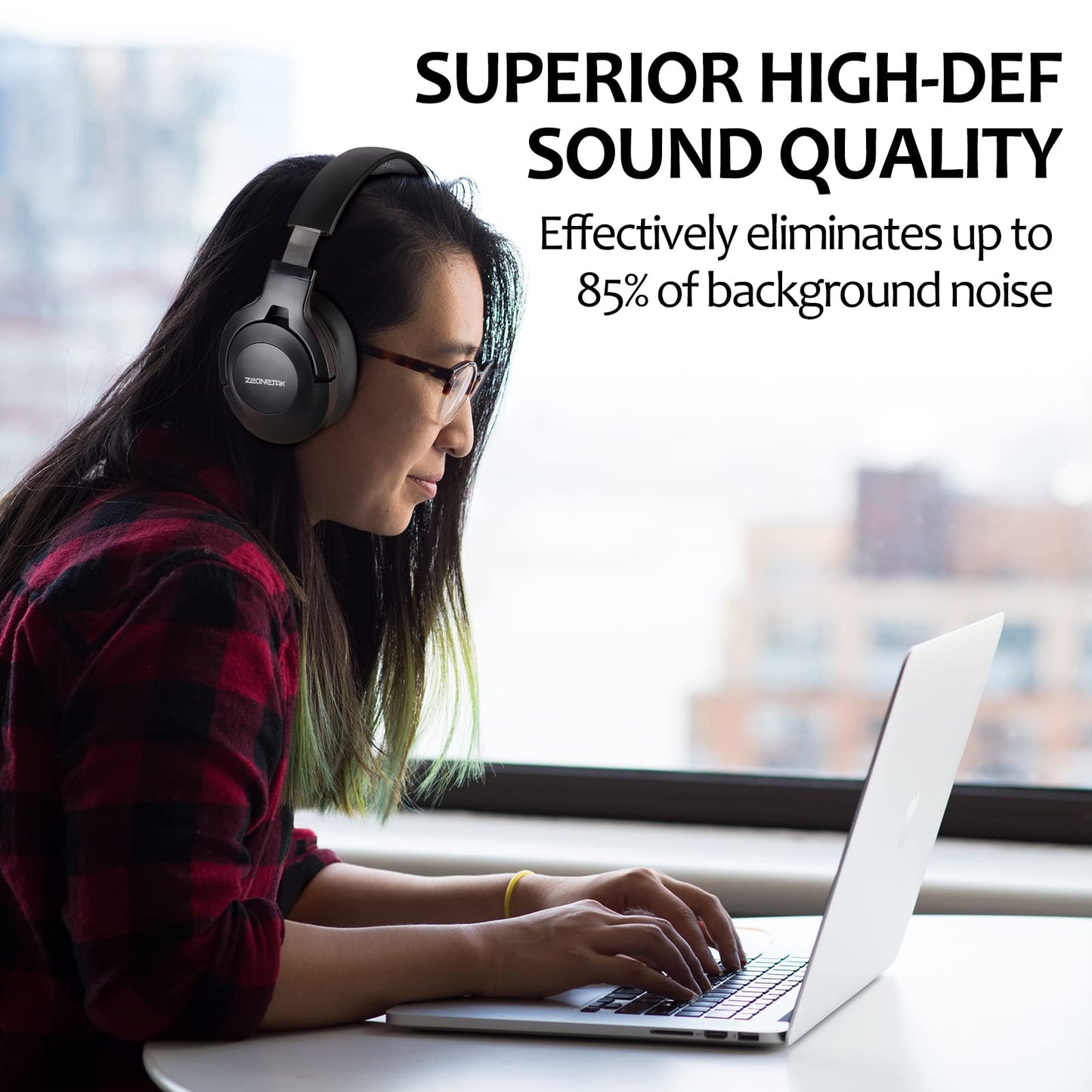 Noise Cancelling Headset, Wired Gaming Over-Ear Headset,Matte Finish Premium Stereo Headset, Noise Cancelling Headset, Over-Ear Headset with Noise-Cancelling Mic & Xbox One/PS4/PS5/PC/Nintendo Switch