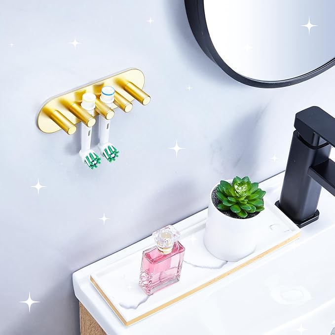 Electric Toothbrush Head Holder, Toothbrush Holders Wall Mounted, Adhesive
