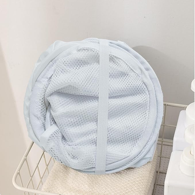 2Pcs Pop Up Hampers for Cruise, Folding Laundry Basket Space Saving Design