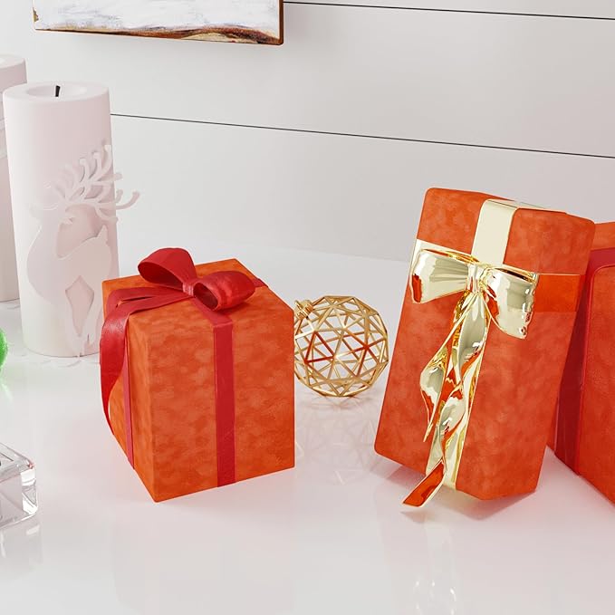 Orange Velvet Drawer Liner Roll Self Adhesive Fabric Felt
