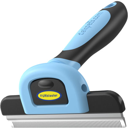 Deshedding Tool & Pet Grooming Brush for Small, Medium & Large Dogs, Cats & Horses, With Short to Long Hair. Dramatically Reduces Shedding In Under 10 Minutes