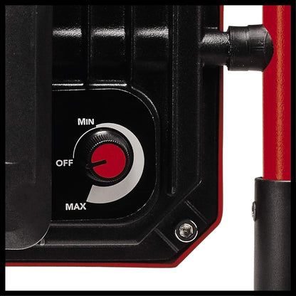 Einhell Power X-Change 18V Hybrid Rechargeable Work Light - Portable Rechargeable, Battery Powered, LED (1800Lm Max) - TE-CL 18/1800 LiAC Solo Job Site Floodlight Work Lamp (Battery Not Included)