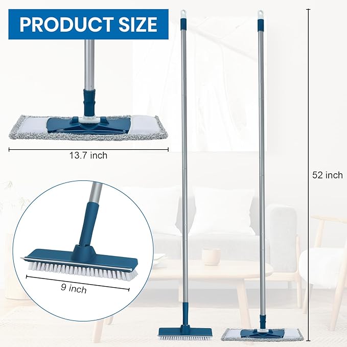 Collapsible Mop and Bucket Set