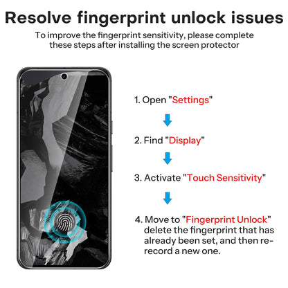 OMOTON 3+2 Pack for Google Pixel 9 Pro Screen Protector, 3 Pack Tempered Glass Screen Protector & 2 Pack Camera Lens Protector for Pixel 9 Pro 2024 6.3-inch, Case Friendly (Not for Pixel 9/9 Pro XL)