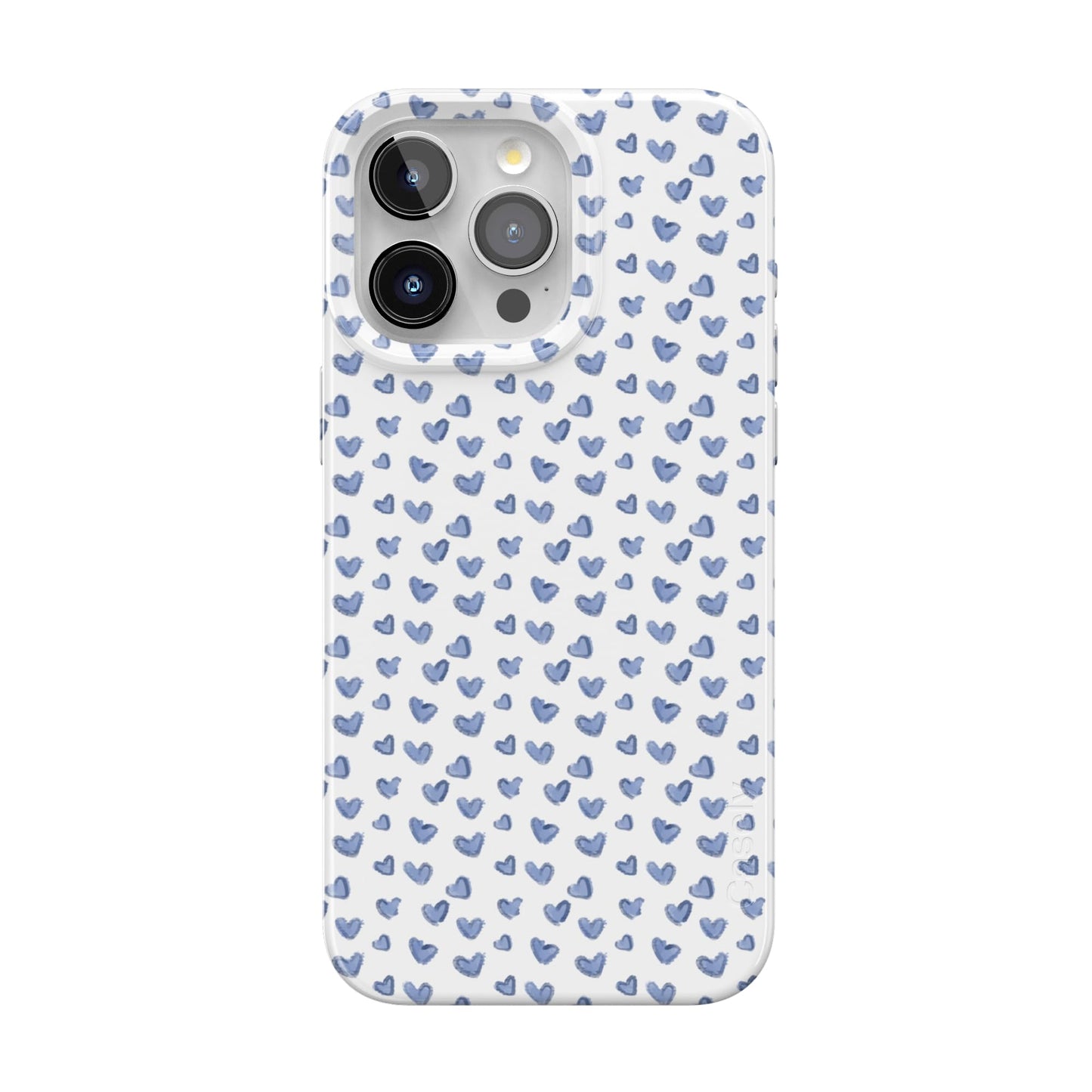 Casely iPhone 15 Pro Max Case | Nantucket Cottage | Blue Hydrangea | Compatible with MagSafe | Classic Ultra Slim Design