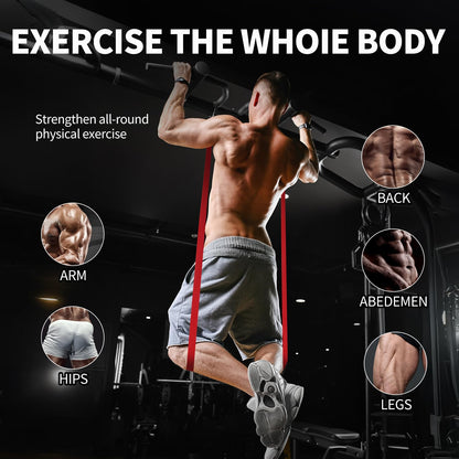 CFX Resistance Bands for Working Out,Pull Up Assistance Bands,Workout Bands for Exercise,Elastic Bands for Body Stretching,Crossfit Training at Home/Gym for Men & Women