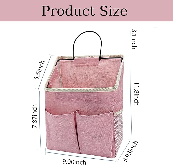 2pcs Wall Hanging Storage Bag, Wall Hanging Organizer Bags
