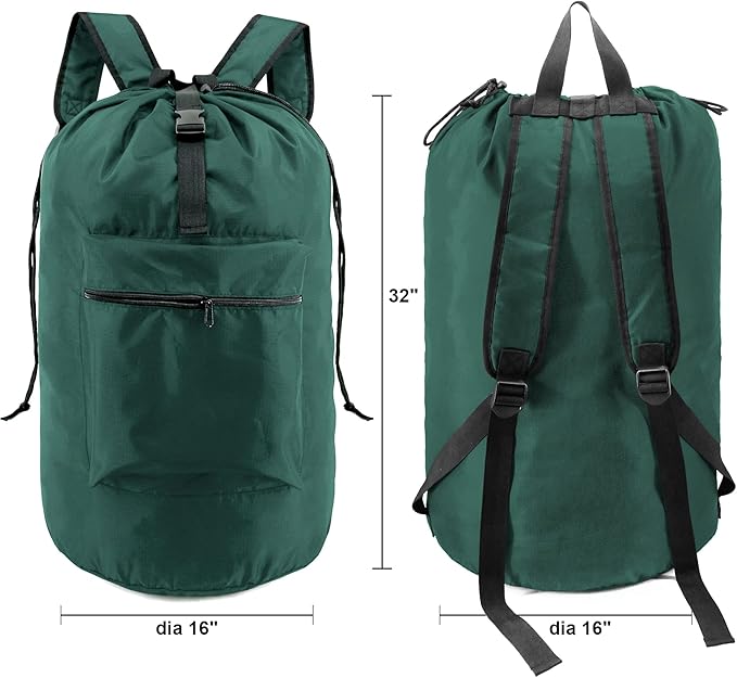 BeeGreen Laundry-Bag-Backpack-Heavy-Duty