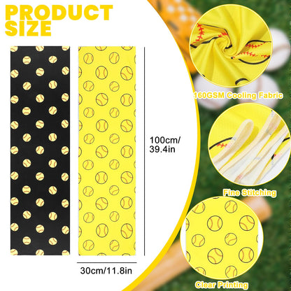 HMGES 2pcs Softball Cooling Towels for Bogg Bag – 160GSM Breathable Ice Towels, Thickened Chilly Sports Accessories for Beach/Gym/Travel/Workout, Bogg Bag Companion,Sweat-Absorbing/Quick-Drying