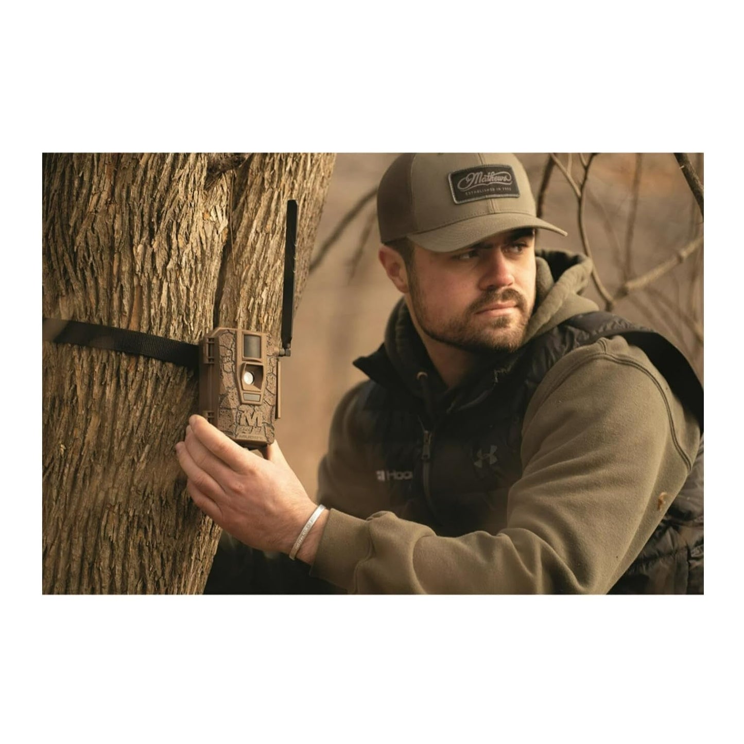 Muddy Mitigator 2.0 24MP Dual Carrier Cellular Wireless Trail Camera with 80-Feet Detection and Flash Range (Brown, 2-Pack)
