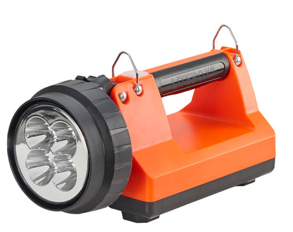 Streamlight 45882 E-Spot FireBox 1500-Lumen 110000 Candela Rechargeable Spot Beam Lantern with Dual Rear LEDs, and Heavy Duty Shoulder Strap Without Charger, Orange
