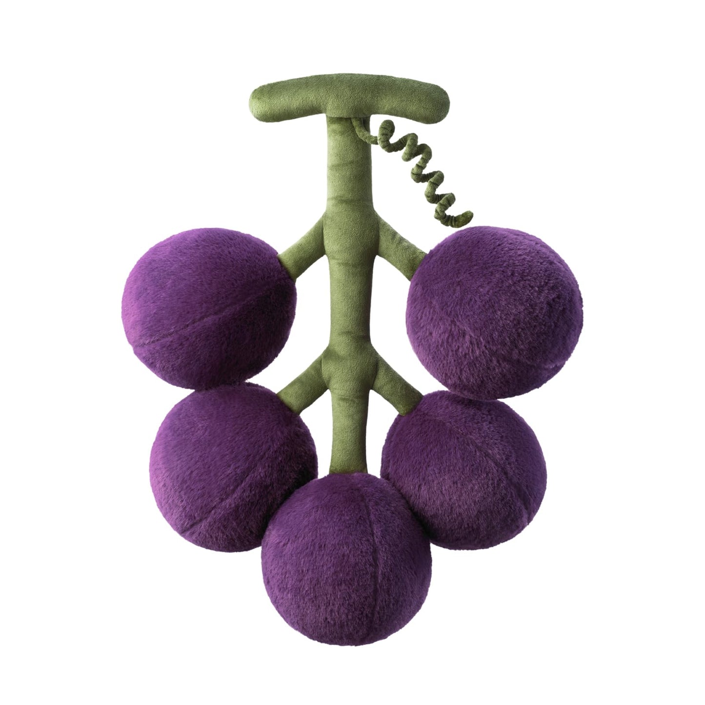 Phantoscope Papaya Shaped Throw Pillow, Fruit Themed Cushion for Couch, Bed and Chair, Pink, 10 x 15 inches