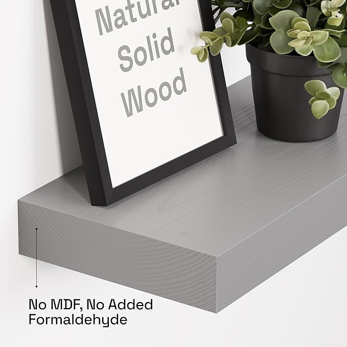 BAOBAB WORKSHOP Wood Floating Shelves