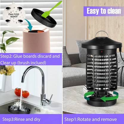 Smart Bug Zapper Outdoor, Mosquito Zapper, Electric Zappers can be APP Remote and Voice Control, Compatible with Alexa and Google Home