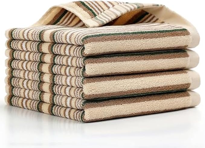 SALAS Kitchen Dish Towels for Drying Dishes, Large Cotton Kitchen Cloths Hand