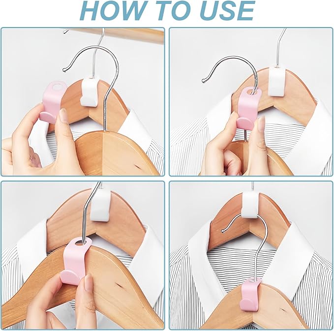 100 PCS Space Saving Hanger