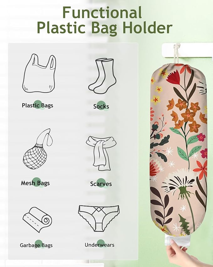 Plastic Bag Holder Organizer
