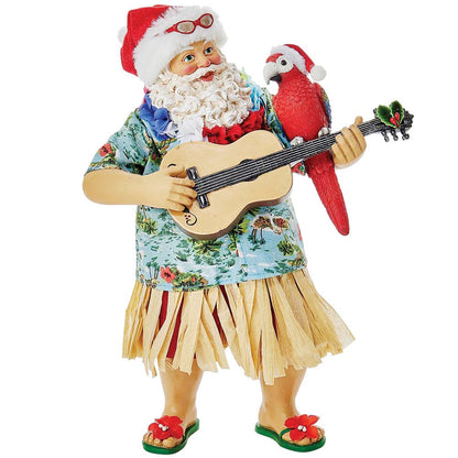 Kurt Adler Fabriche' Beach Santa, 11"