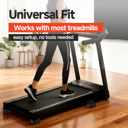 Piszvbej 8-Pack Treadmill Incline Riser Blocks, Stackable Treadmill Riser Incline Blocks, Adjustable Height Block for Leveling and Uphill Workout, Non-Slip Durable Support Blocks, for Home and Gym