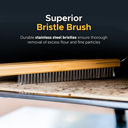 Ooni Wire Brush – BBQ and Pizza Stone Cleaner, Outdoor Cooking Tool, Grill Utensils