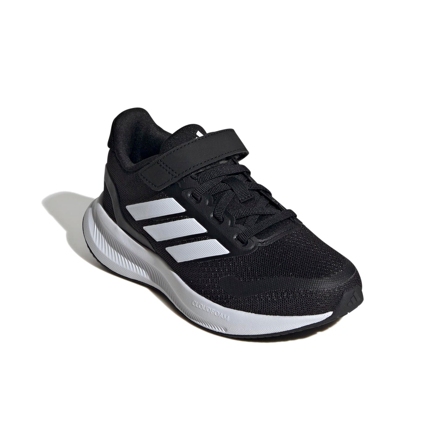 adidas RUNFALCON 5 Shoes Kids Running, Core Black/Cloud White/Cloud White, 12.5 UK