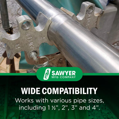 Welders 3rd Hand – Portable Pipe Welding Clamp & Alignment Tool for Butt Welds – Versatile Pipe Fitting Clamp, Welding Pliers, Vise Clamps, Pipefitter Tools – Lightweight Multifunction Tool by Sawyer