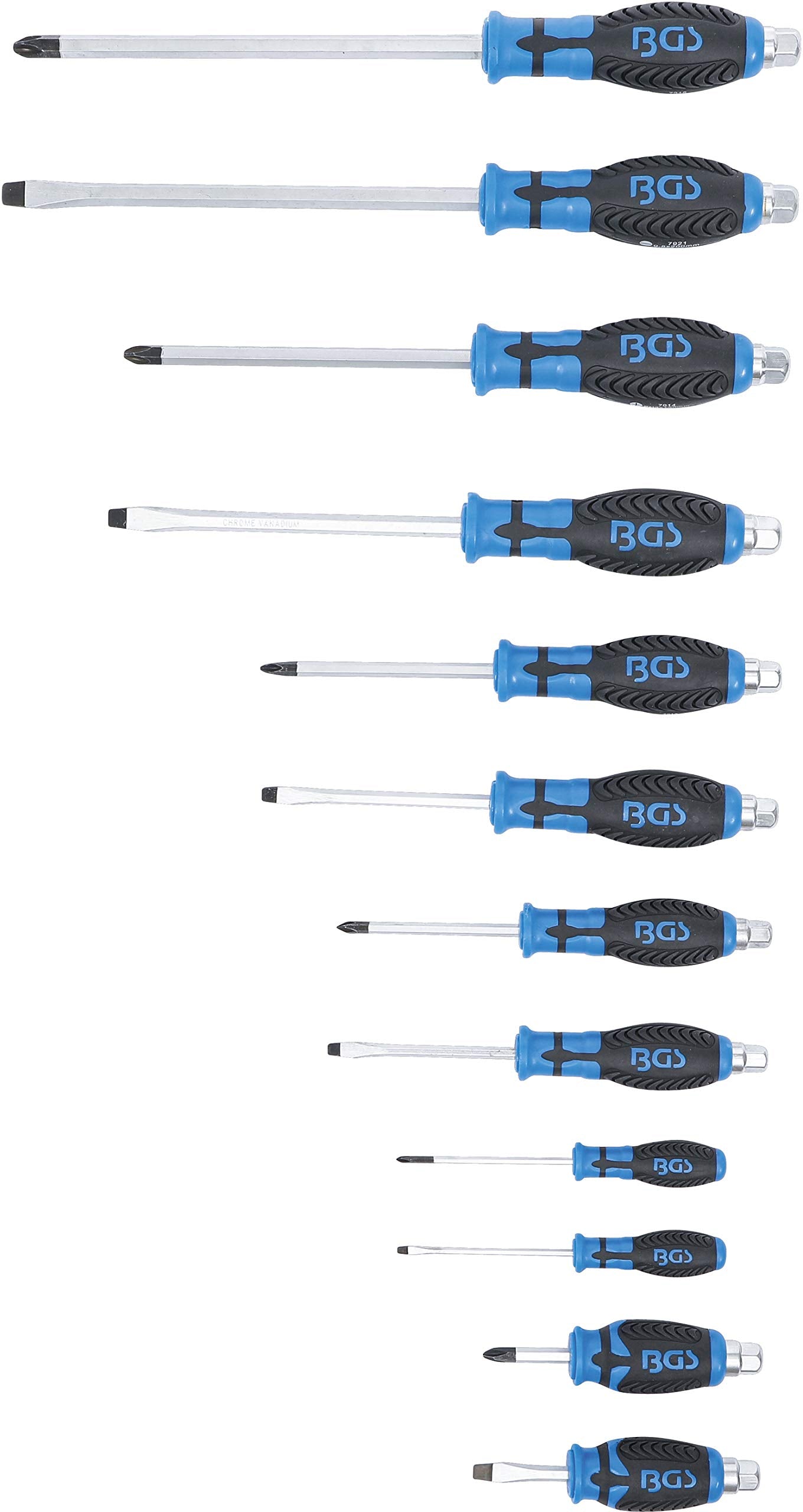 BGS 7895 | Screwdriver Set | 12 pcs.