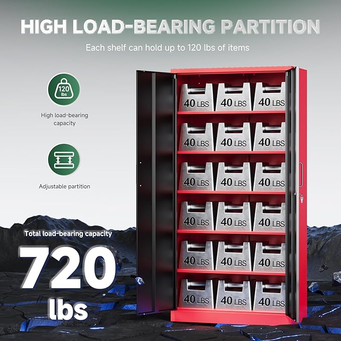 Letaya Metal Garage Storage Cabinets