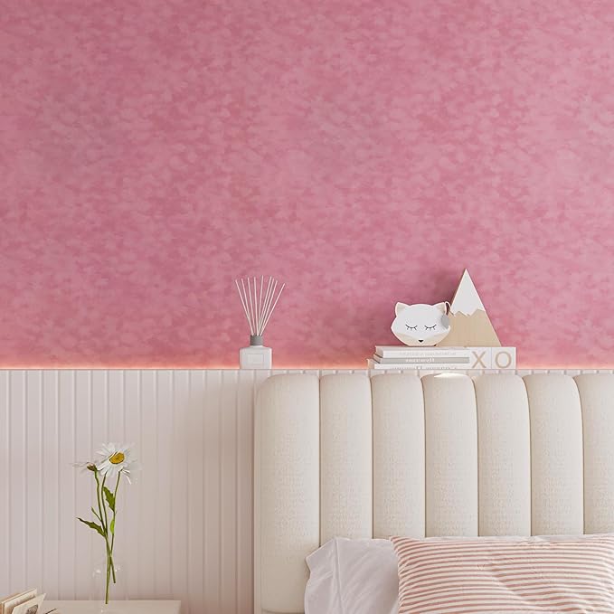 Coral Pink Velvet Drawer Liner Contact Paper