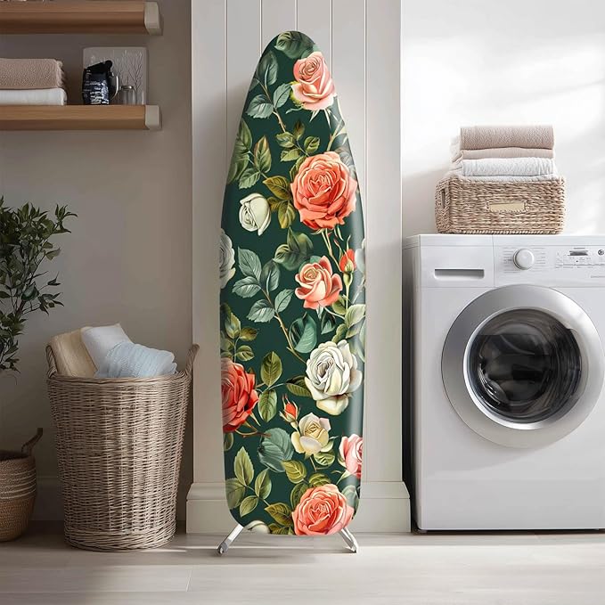 Vintage Rose Ironing Board Cover Stretch Fabric