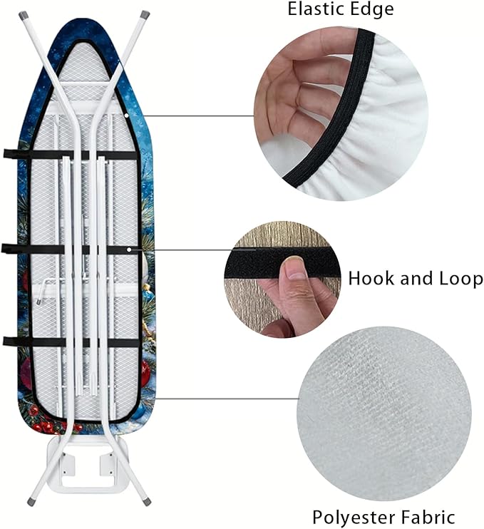 Nuxovilar Ironing Board Covers Winter Snowman