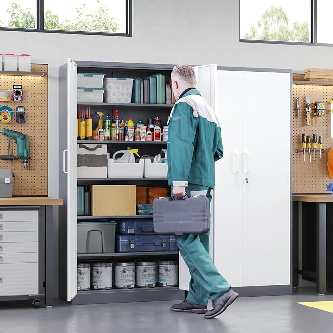 Letaya Metal Storage Cabinet