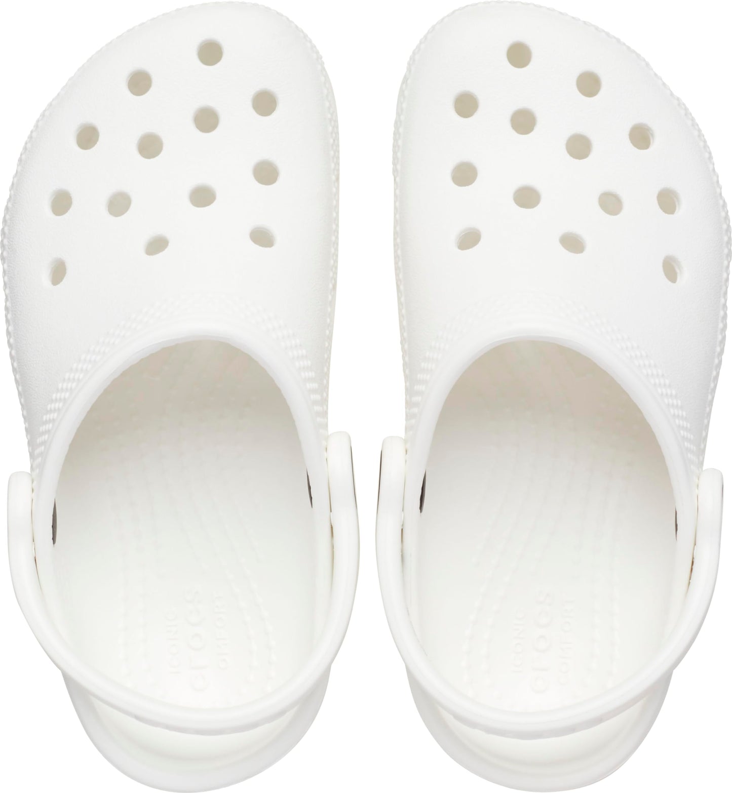 Crocs Unisex Kids Classic Clog K Clogs, White, 2 UK