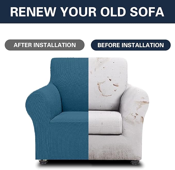 Cupuamon 2026 New Stretch Chair Sofa Slipcovers Couch Cover