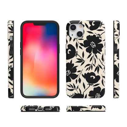 Casely iPhone 13 Case | Fit Check | Neutral Checkerboard | Compatible with MagSafe | Classic Ultra Slim Design