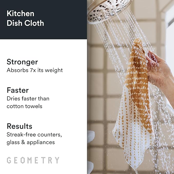 GEOMETRY Kitchen Dish Cloths