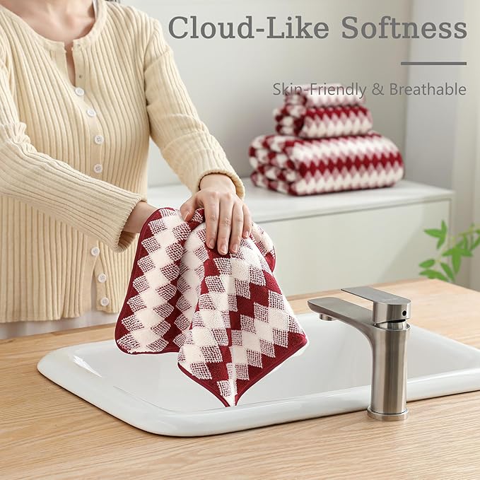 4 Piece Bath Towel Set Oversized Bath Sheet 35"x70" Bathroom Towel Extra Large