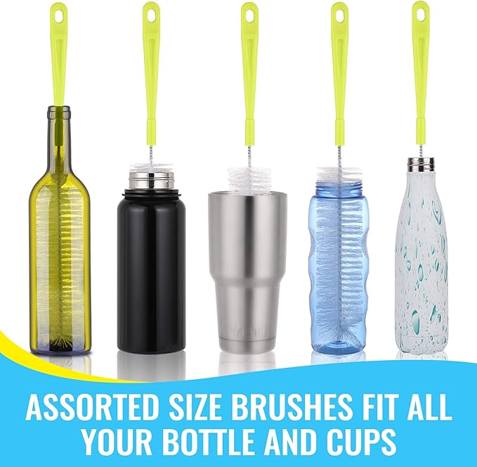 Bottle Cleaning Brush Set