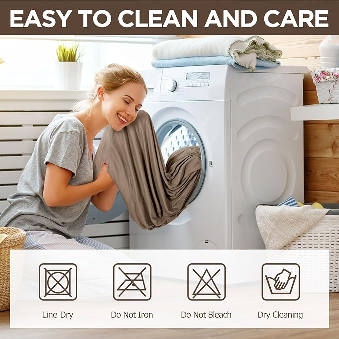 Peryiter 2 Pcs Sofa Covers Couch and Loveseat Covers Set Stretch Sofa Slipcover